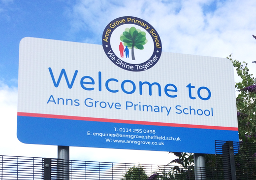 Anns Grove Signage